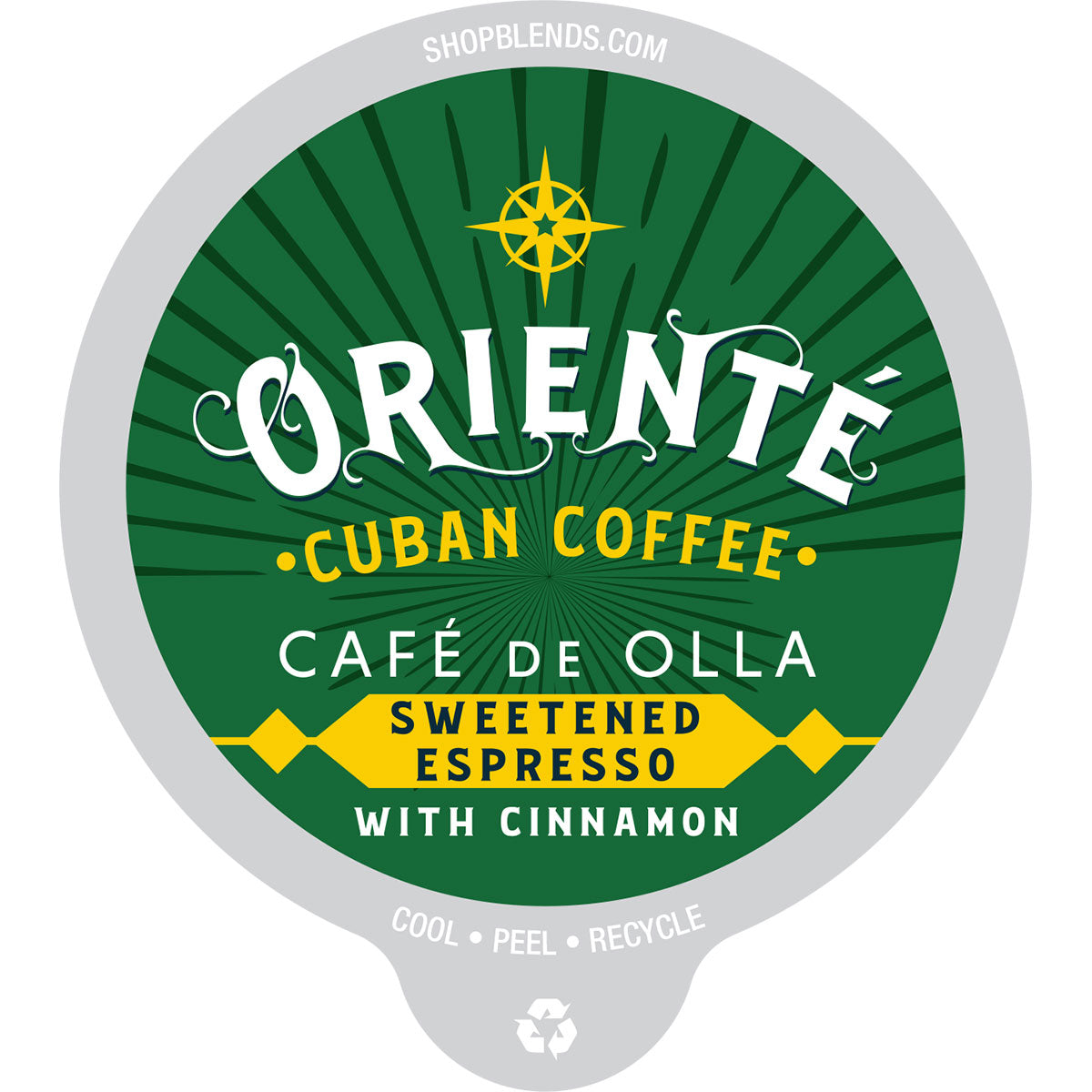 Oriente Cafe De Olla Dark Roast Coffee Pods