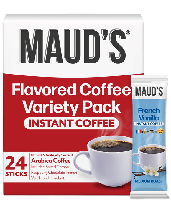 Maud's Instant Flavored Coffee Variety Pack