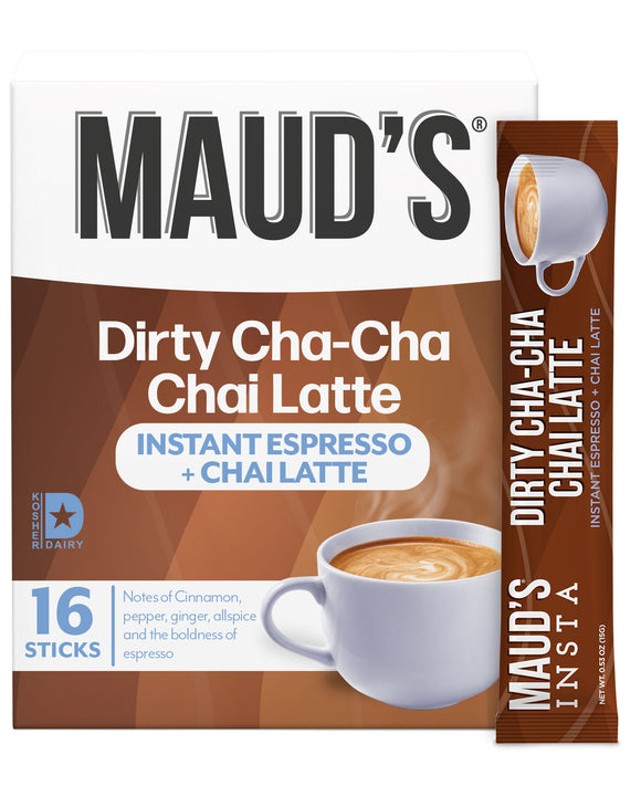 Maud's Espresso Chai Tea Latte Instant Sticks