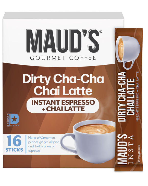 Maud's Espresso Chai Tea Latte Instant Sticks