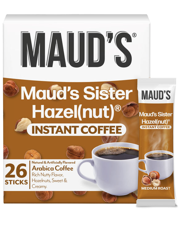 Maud's Instant Sweet Hazelnut Flavored Coffee
