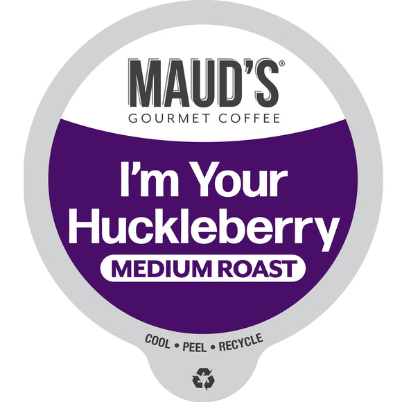 Maud's Huckleberry Flavored Coffee Pods