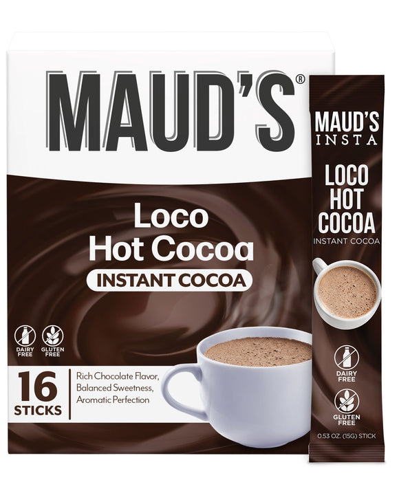 Maud's Dark Hot Chocolate Instant Sticks