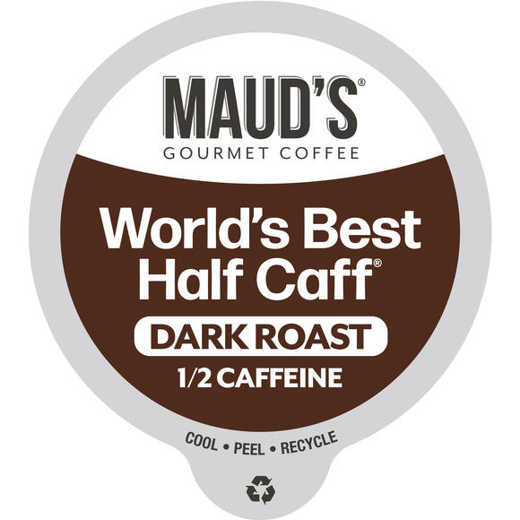 Maud's Half Caff Dark Roast Coffee Pods