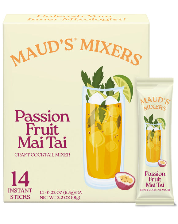 Maud's Mixers Passion Fruit Mai Tai