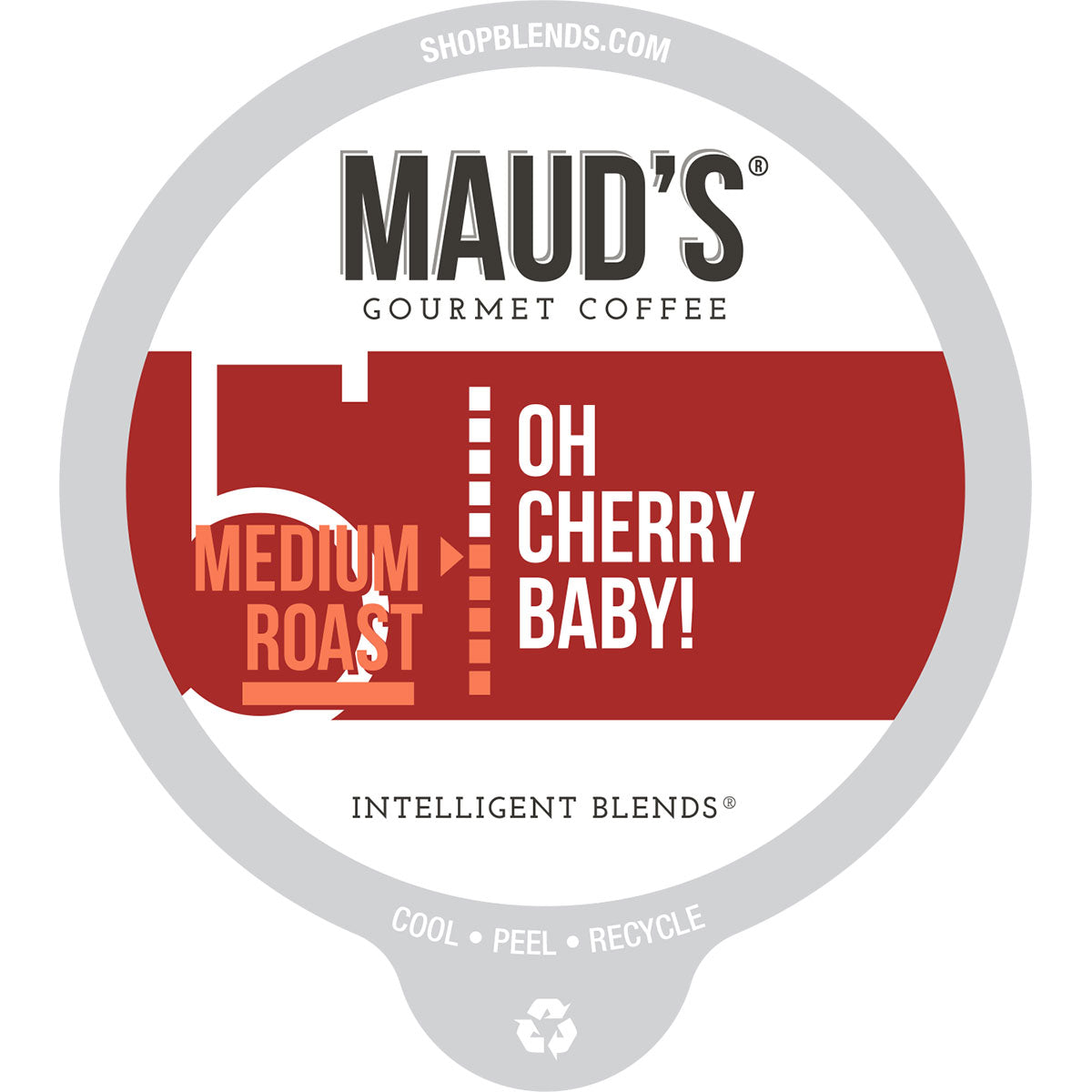 Maud's Cherry Flavored Coffee Pods