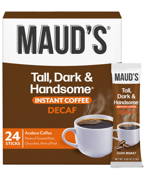 Maud's Instant Decaf Dark Roast Coffee