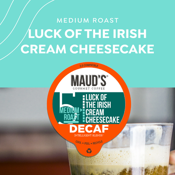 Decaf Luck of the Irish Cream Cheesecake***