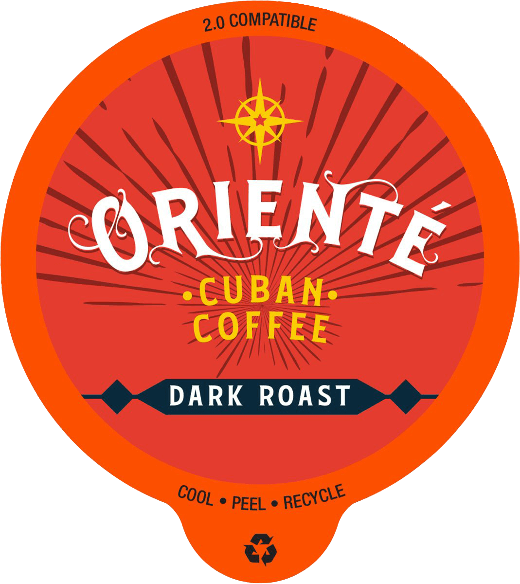 Oriente Cuban Dark Roast Coffee Pods