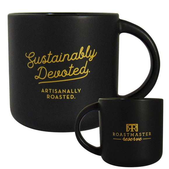 Roastmaster Reserve “Sustainably Devoted“ Mug – 14oz