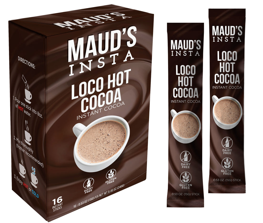 Maud's Dark Hot Chocolate Instant Sticks