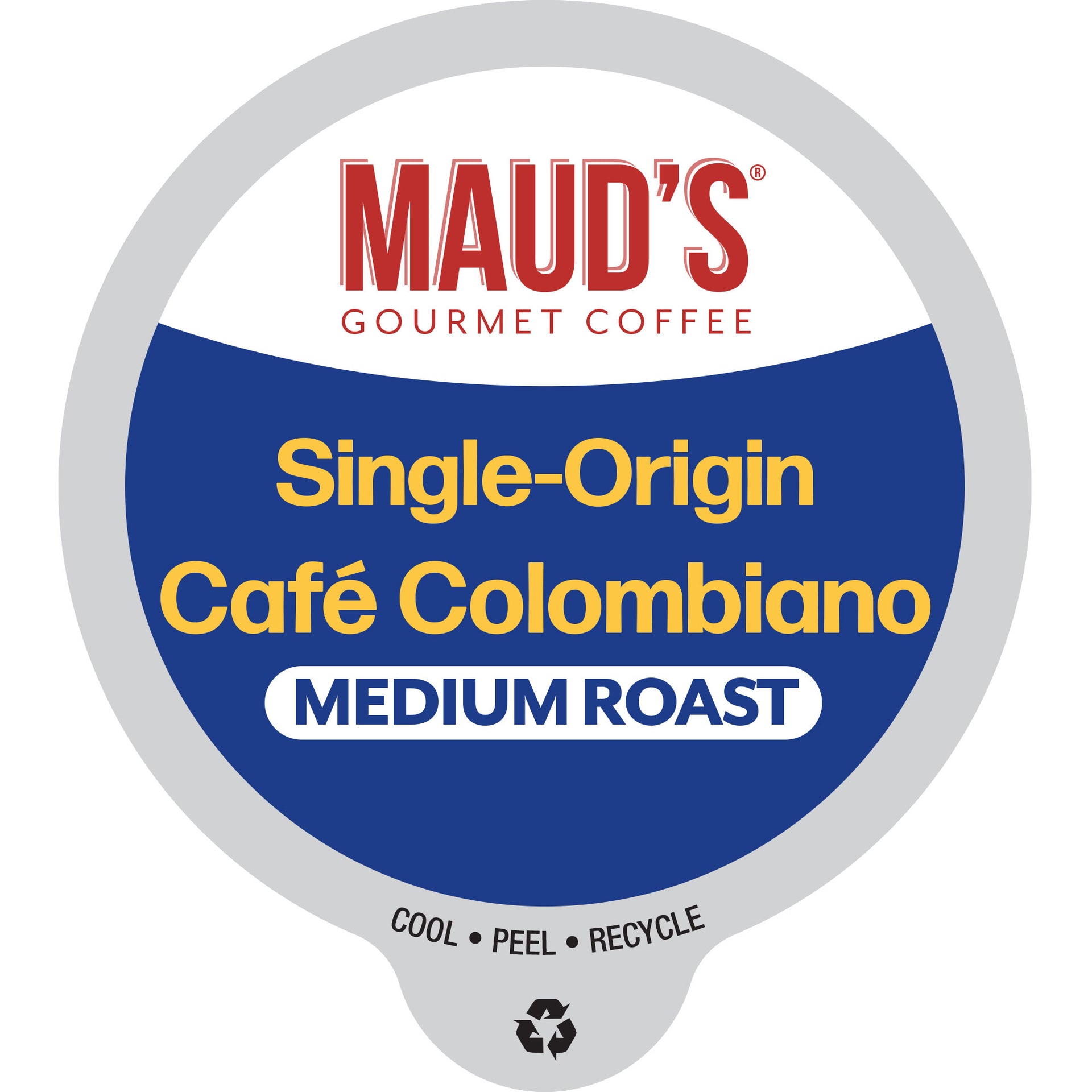 Maud's Cafe Colombiano Single Origin Medium Roast Coffee Pods