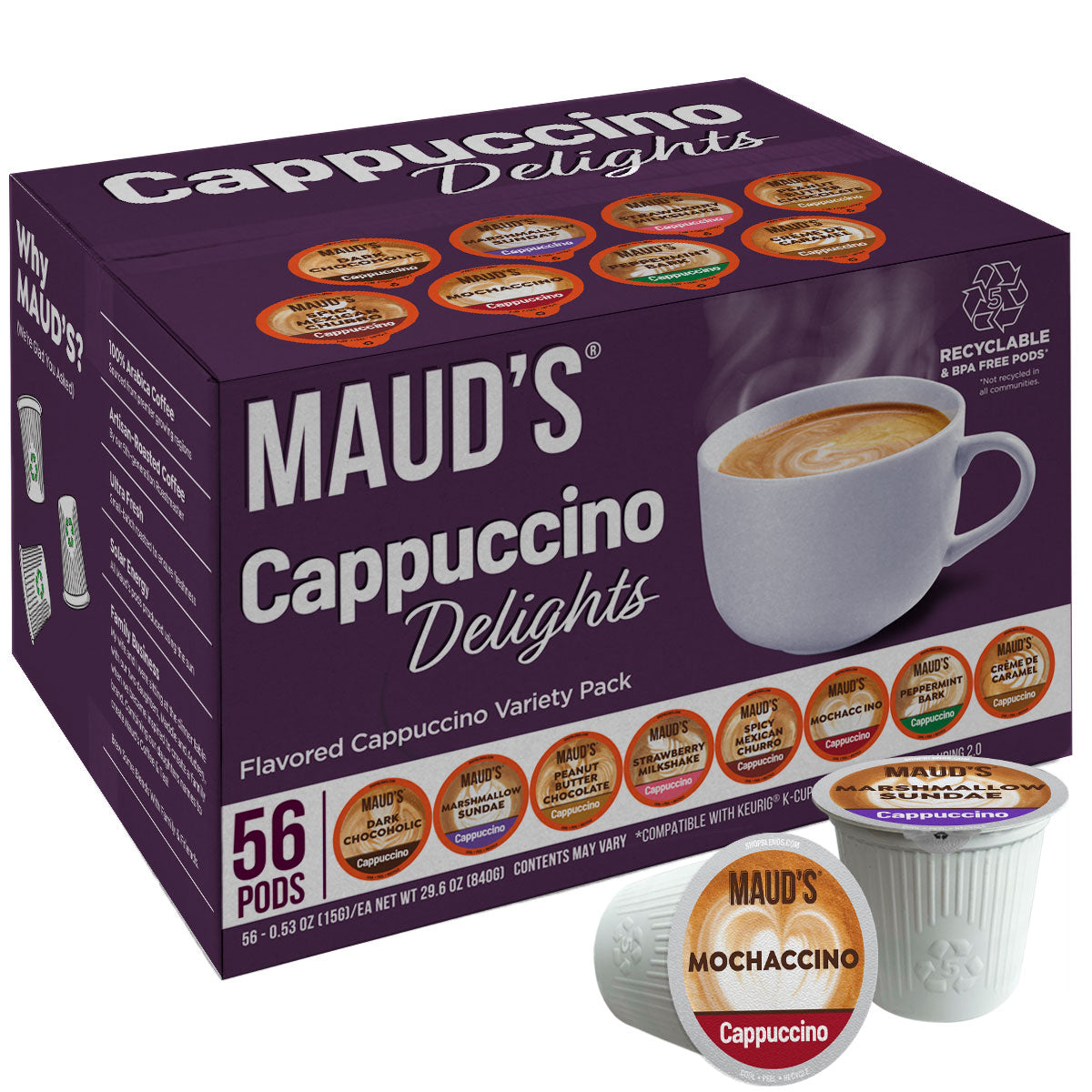 Cups Cappuccino Premium Collection