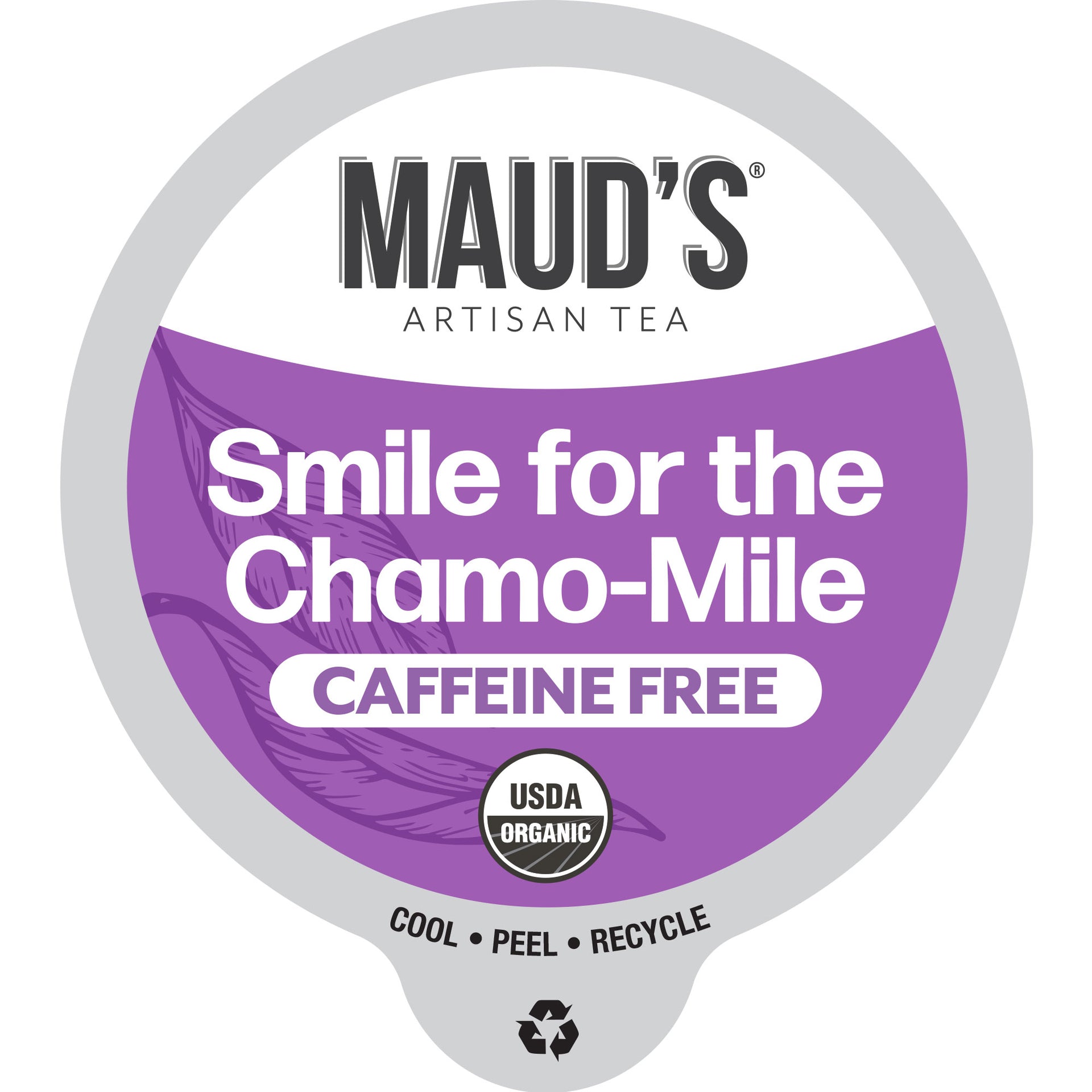 Maud's Organic Chamomile Lavender Tea Pods