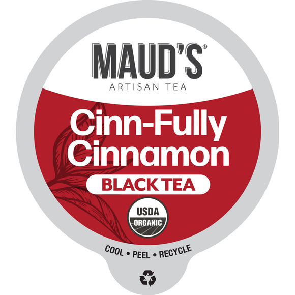Maud's Cinn-Fully Cinnamon Black Tea Pods