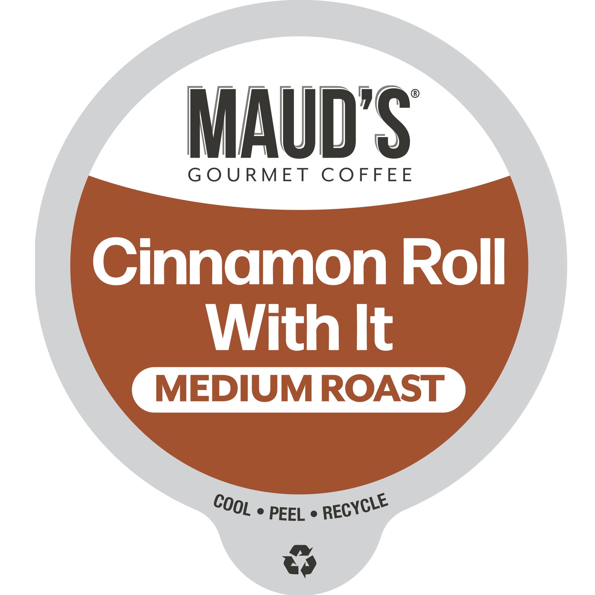 Maud's Cinnamon Roll Flavored Coffee Pods