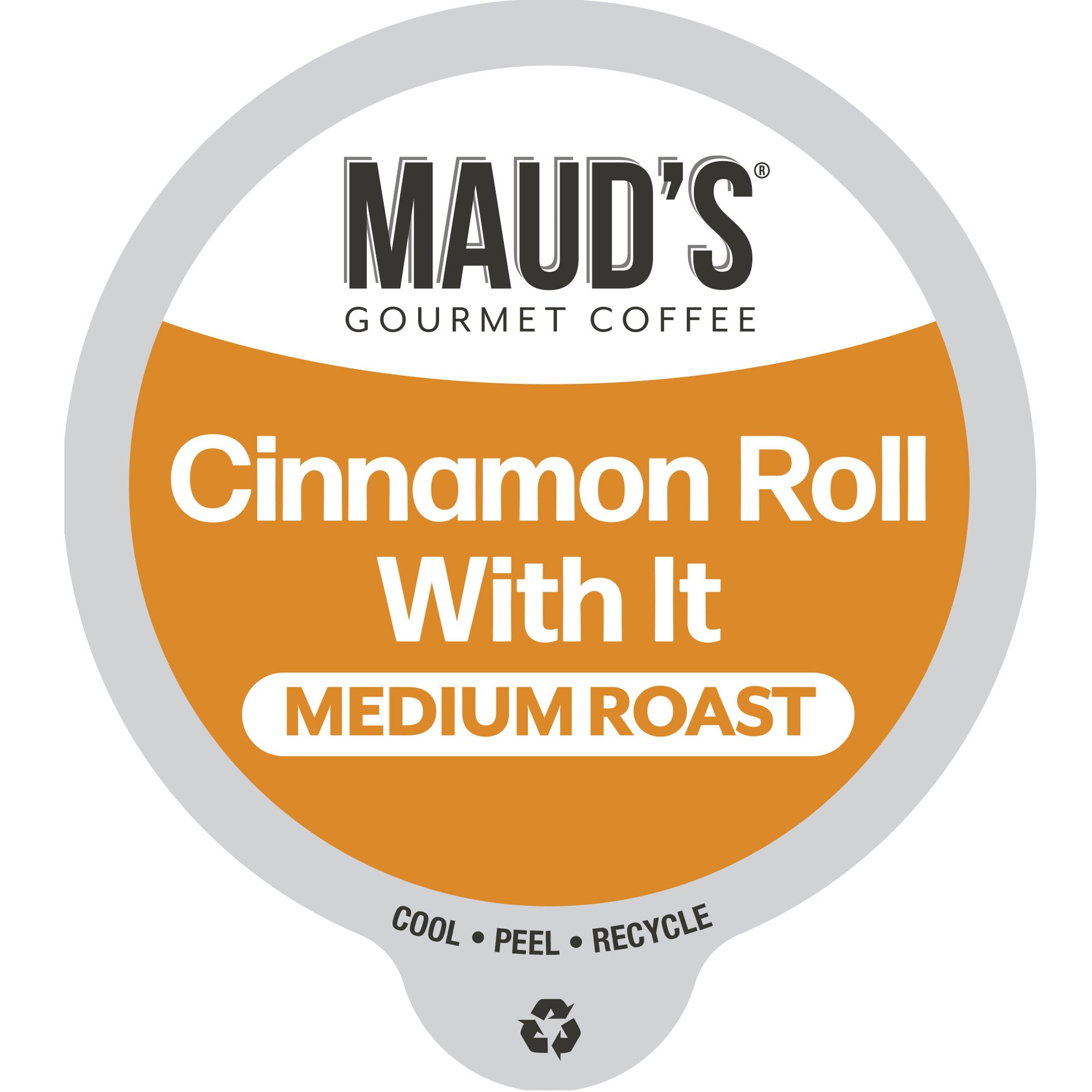 Maud's Cinnamon Roll Flavored Coffee Pods