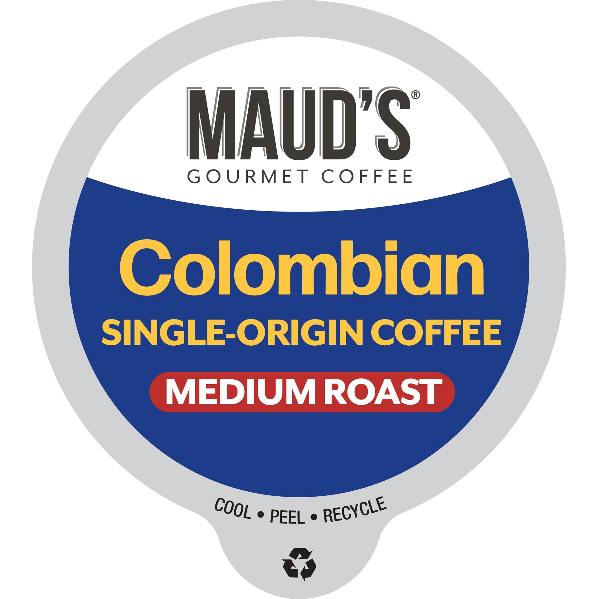 Maud's Cafe Colombiano Single Origin Medium Roast Coffee Pods