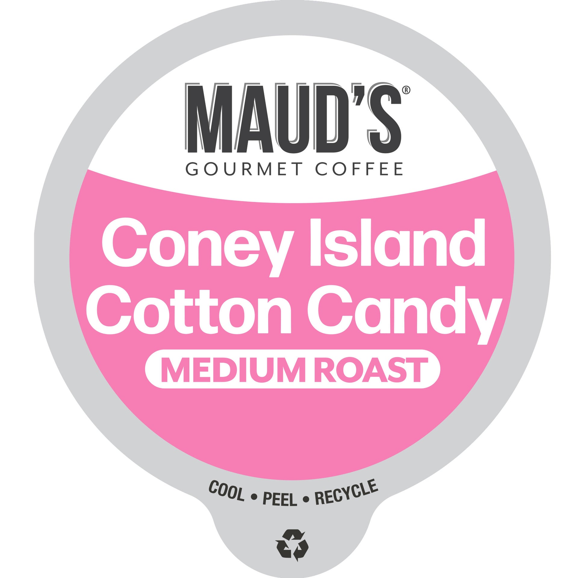 Maud's Cotton Candy Flavored Coffee Pods