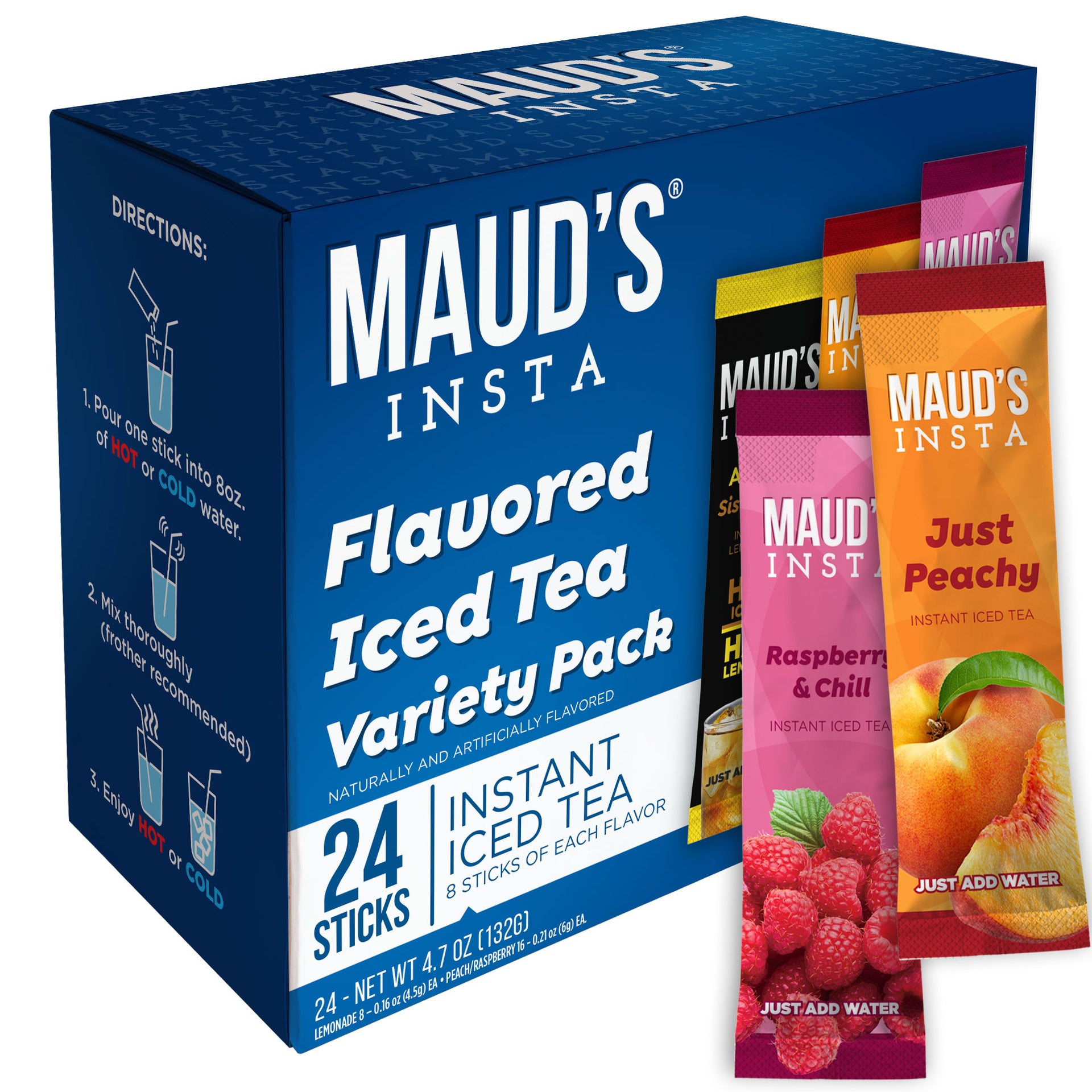 Maud's Instant Iced Tea Variety Pack