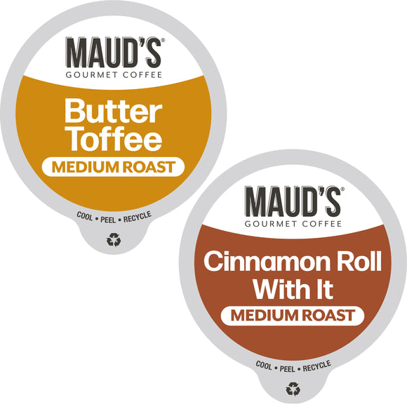 Maud's Cinnamon Roll and Butter Toffee Duo Pack