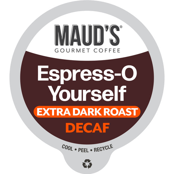 Maud's Decaf Espresso Roast Coffee Pods