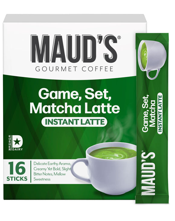 Maud's Matcha Tea Latte Instant Sticks