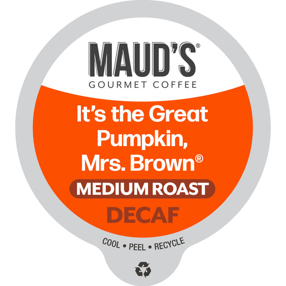 Maud's Decaf Pumpkin Spice Coffee Pods 36ct