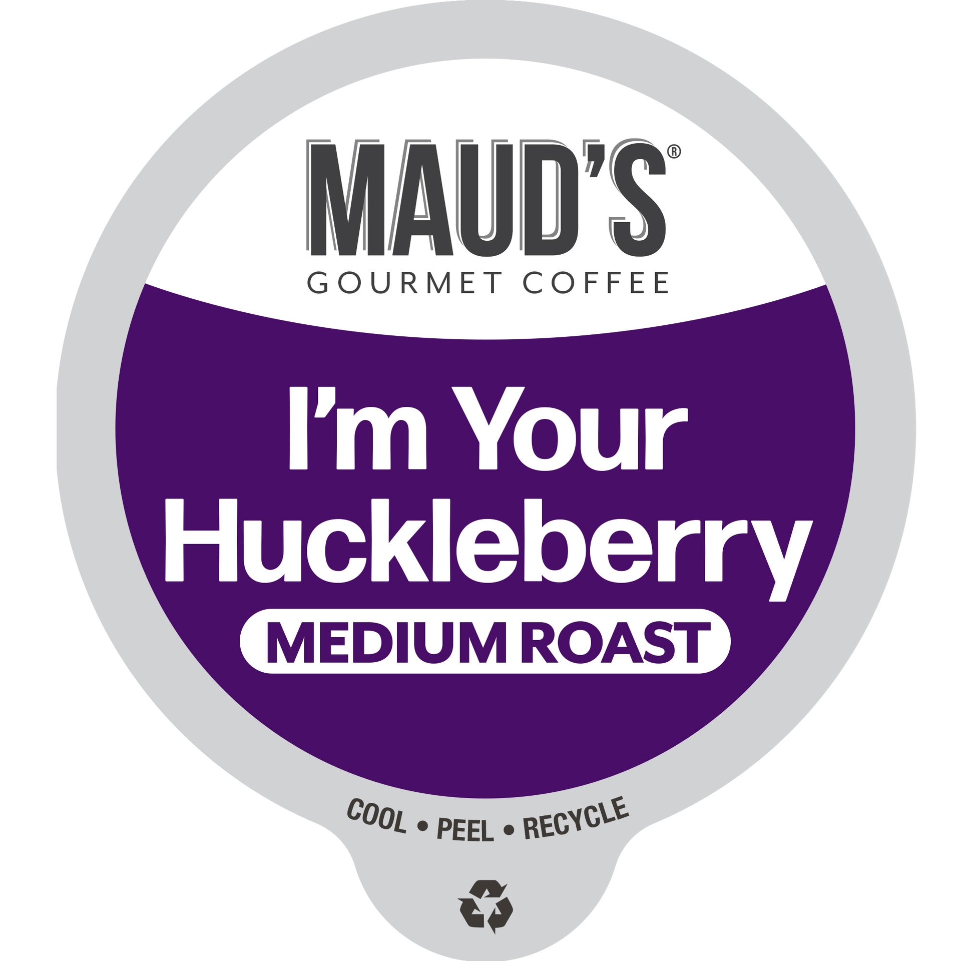 Maud's Huckleberry Flavored Coffee Pods