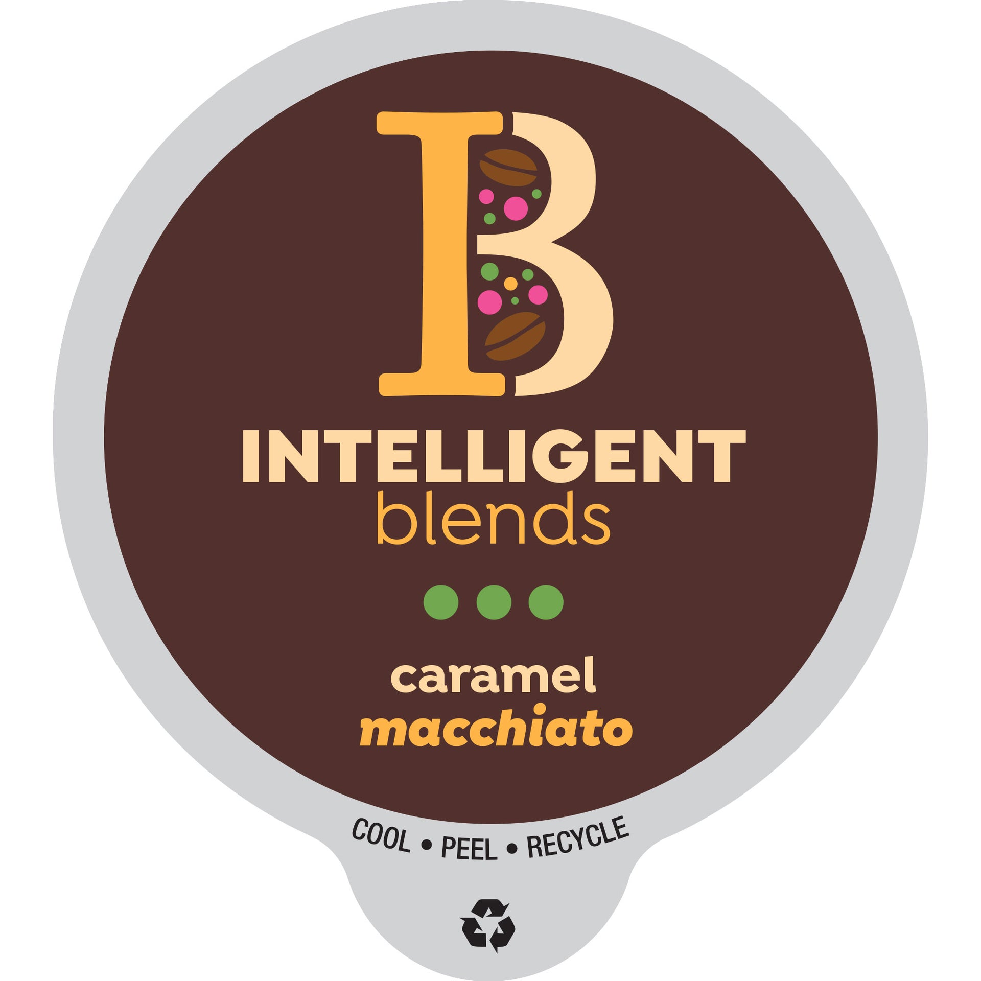 Intelligent Blends Caramel Macchiato Medium Roast Coffee Pods