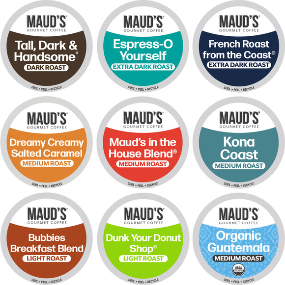 Maud's Original Coffee Pods Variety Pack