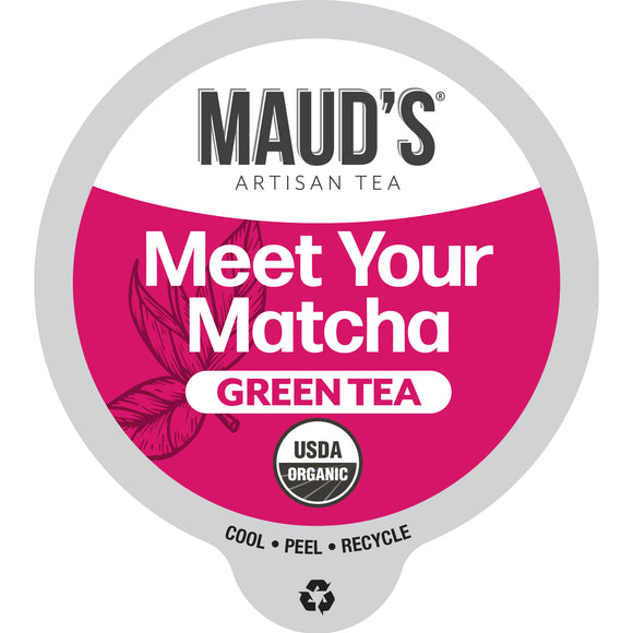 Maud's Organic Matcha Green Tea Pods