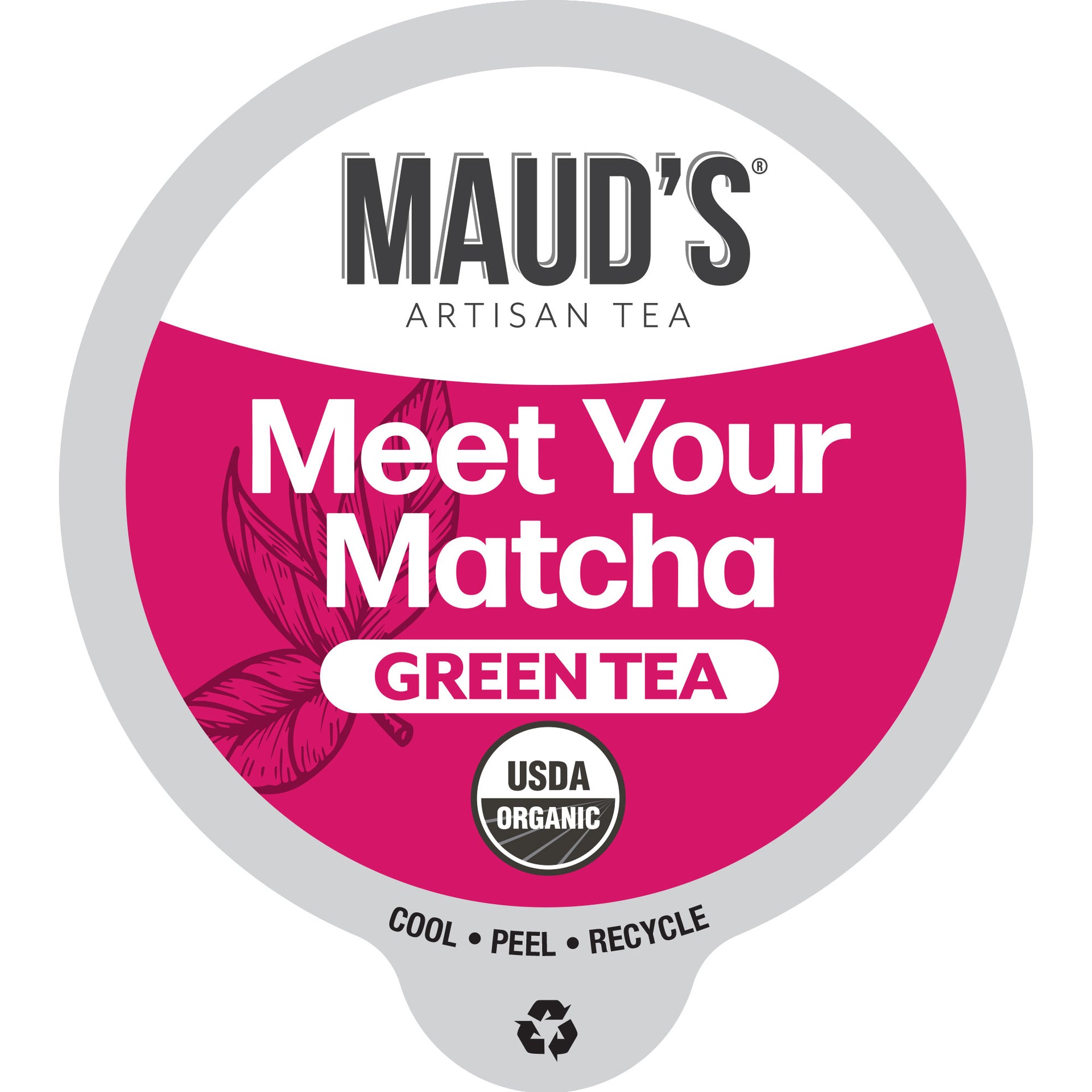 Maud's Organic Matcha Green Tea Pods