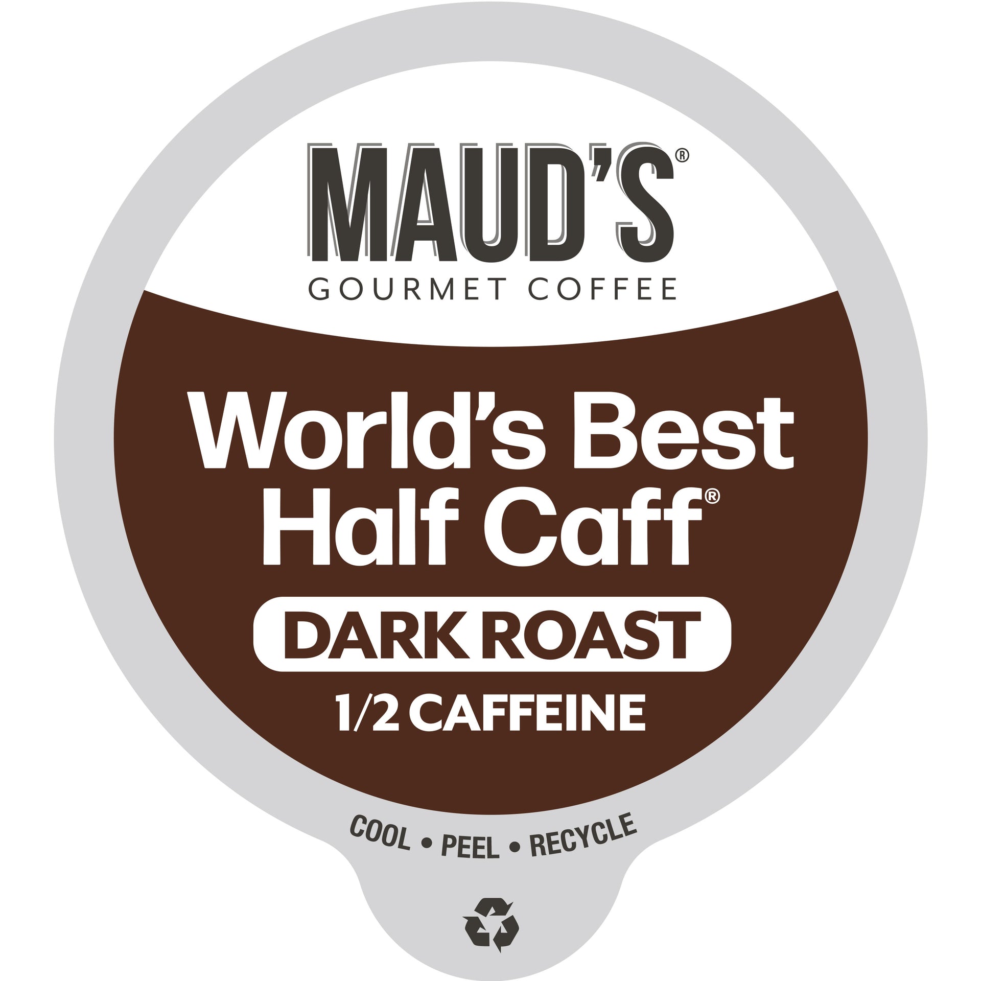 Maud's Half Caff Dark Roast Coffee Pods