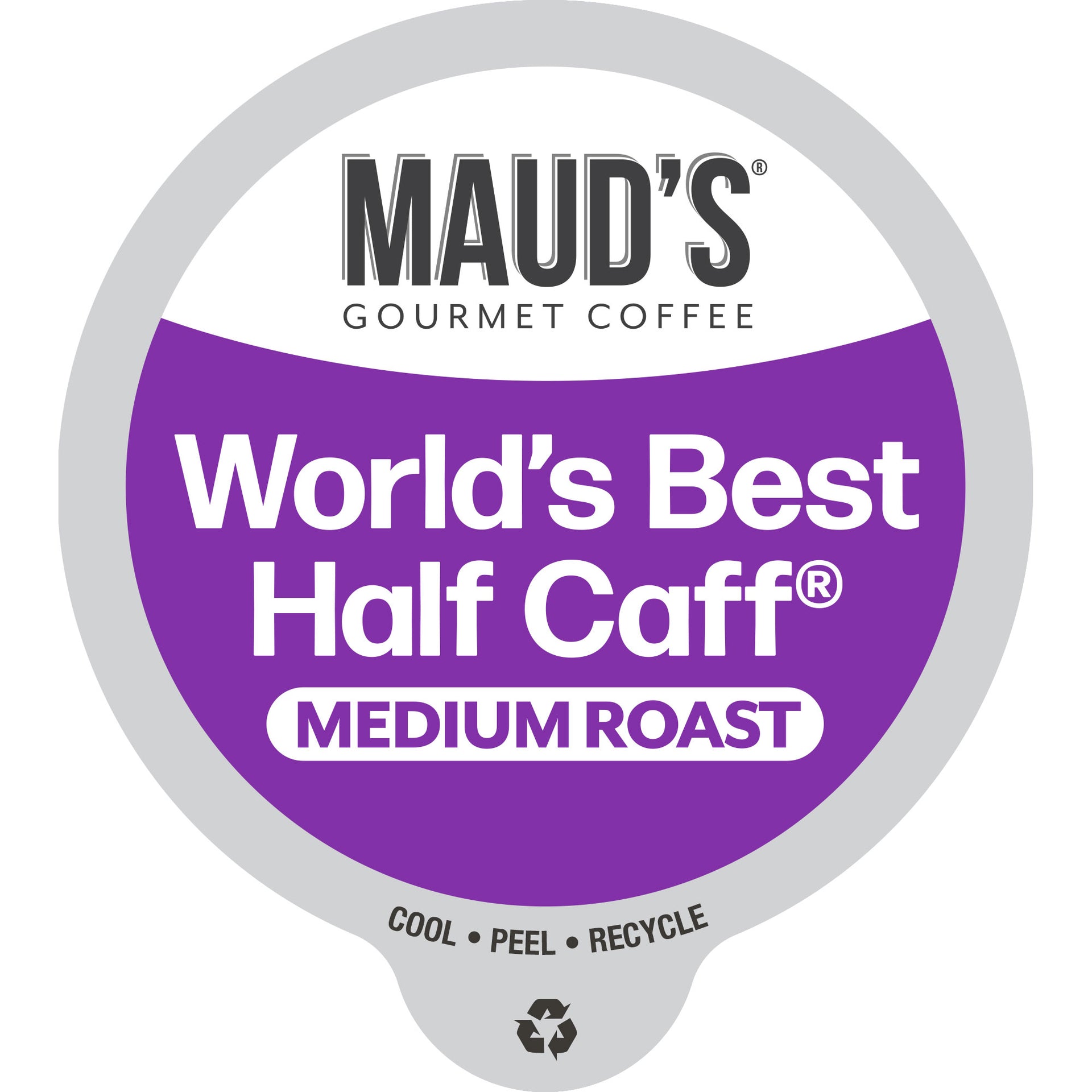 Maud's Half Caff Medium Roast Coffee Pods