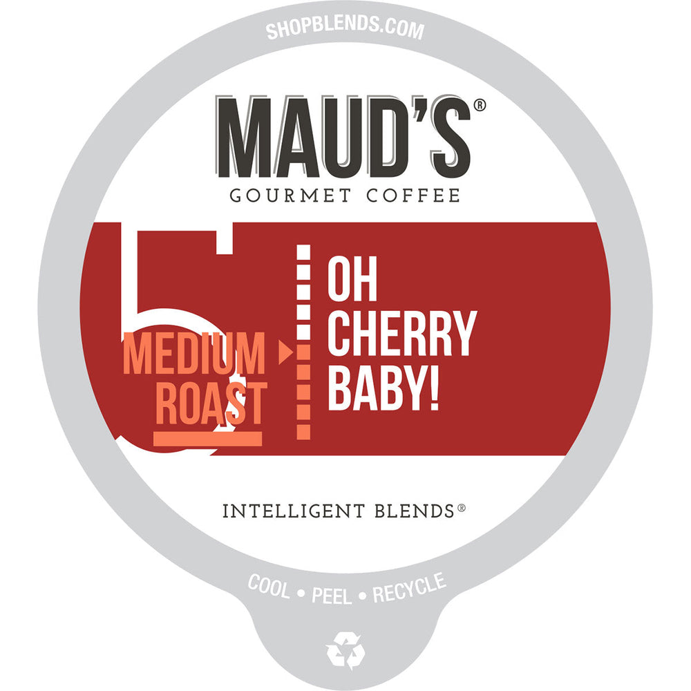 Maud's Cherry Flavored Coffee Pods - 36ct