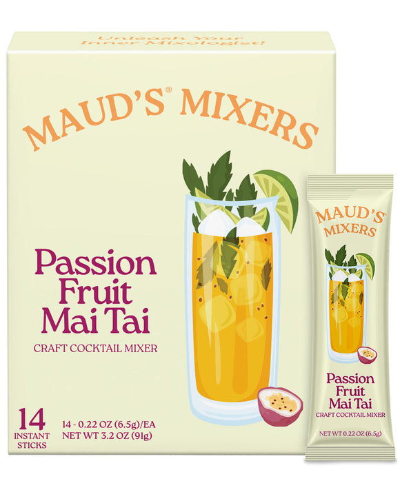 Maud's Mixers Passion Fruit Mai Tai