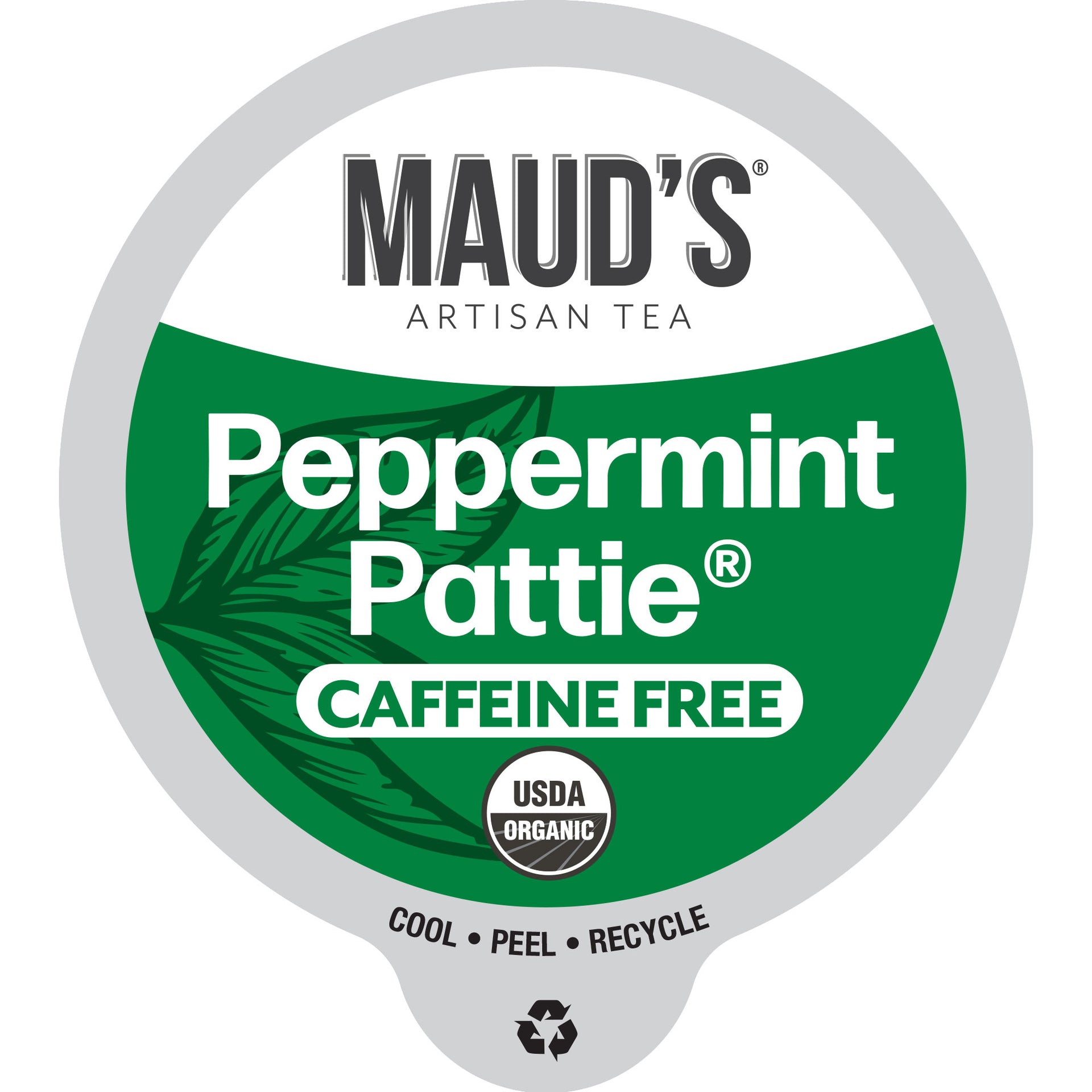 Maud's Organic Peppermint Tea Pods