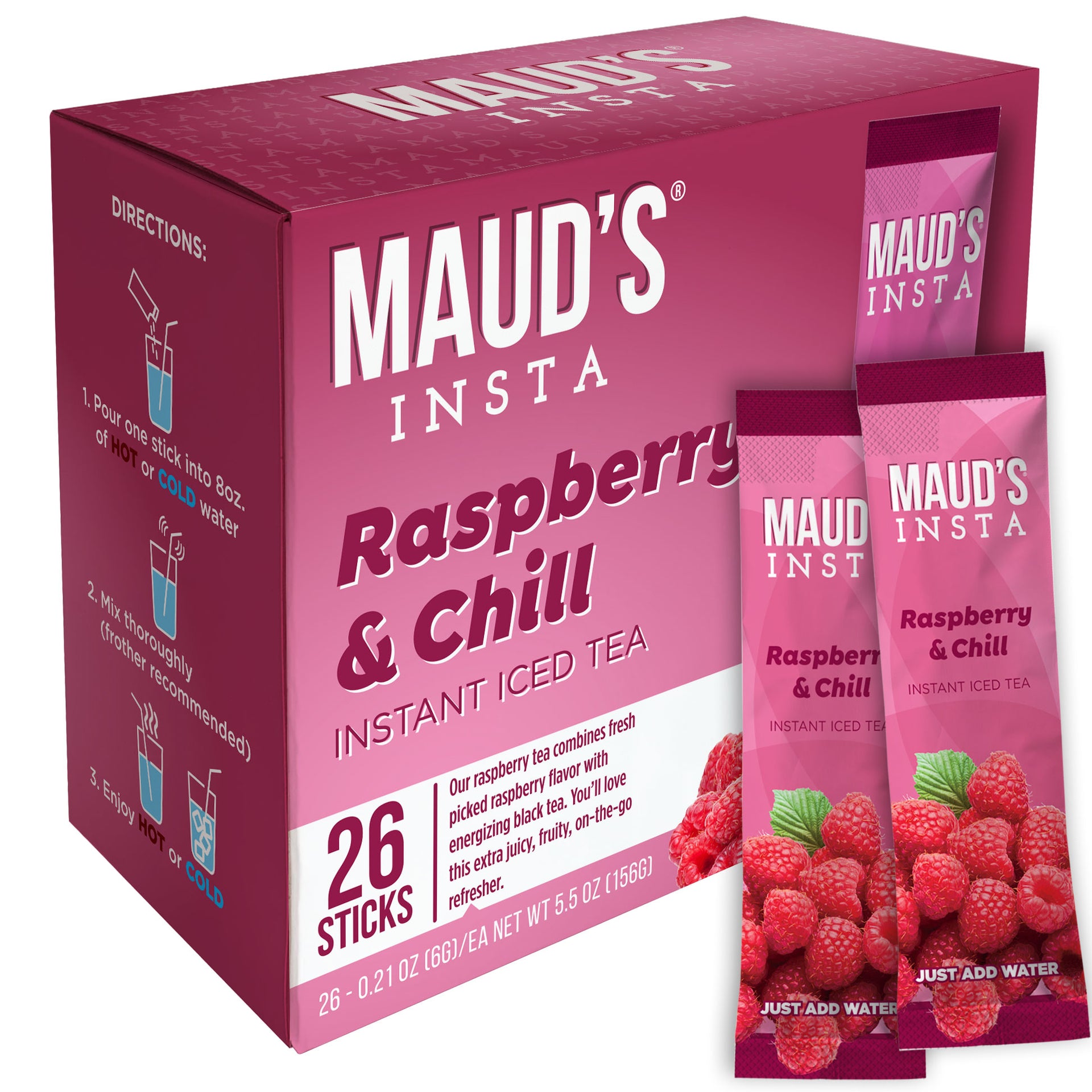 Maud's Instant Raspberry Iced Tea
