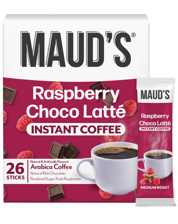Maud's Instant Raspberry Chocolate Flavored Coffee