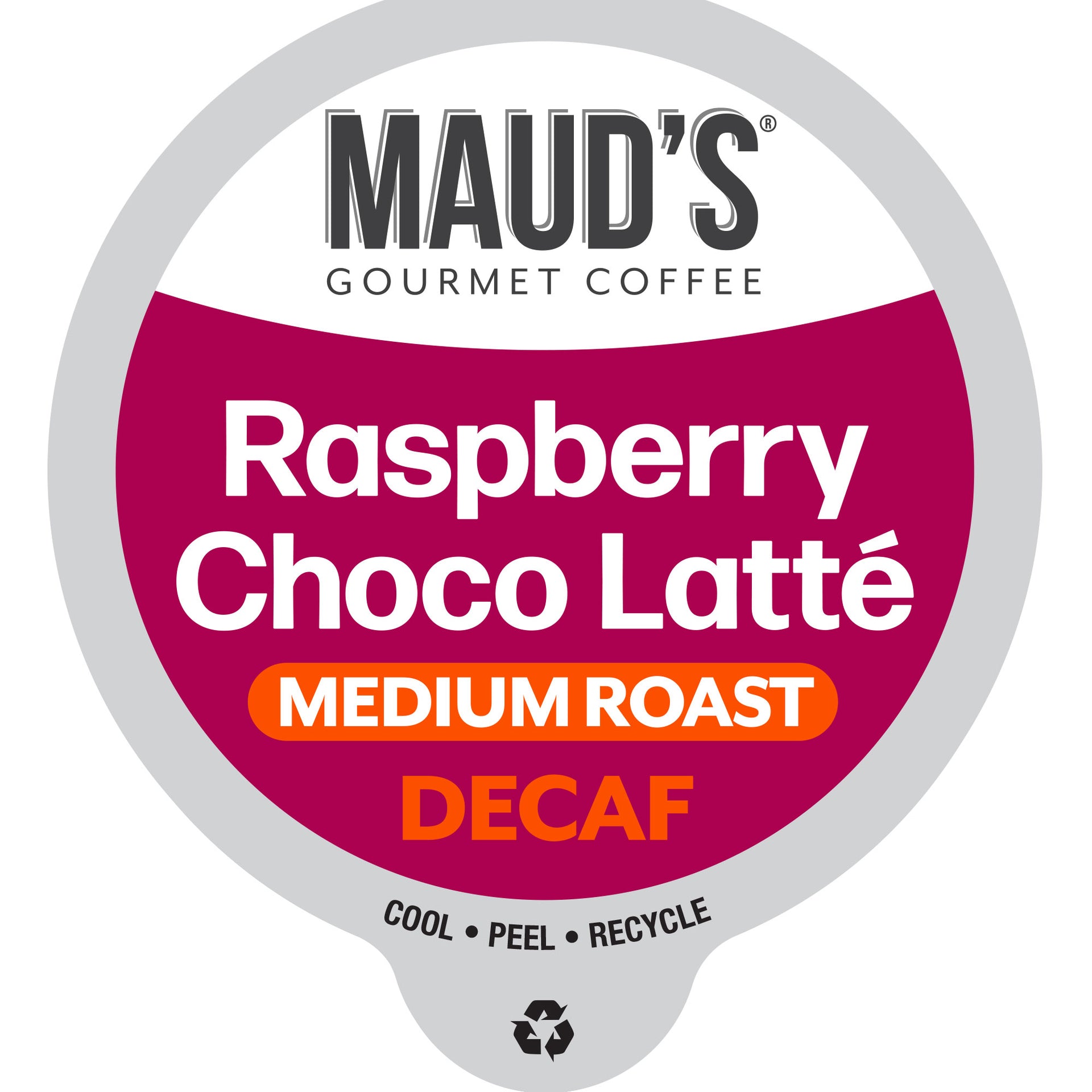 Maud's Decaf Raspberry Flavored Coffee Pods