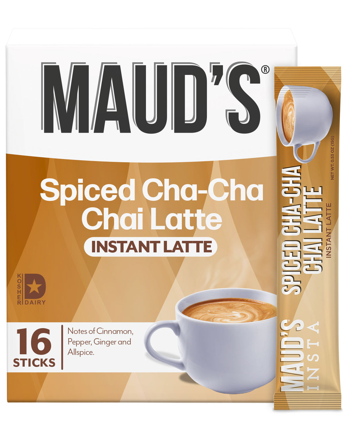 Maud's Chai Latte Instant Sticks