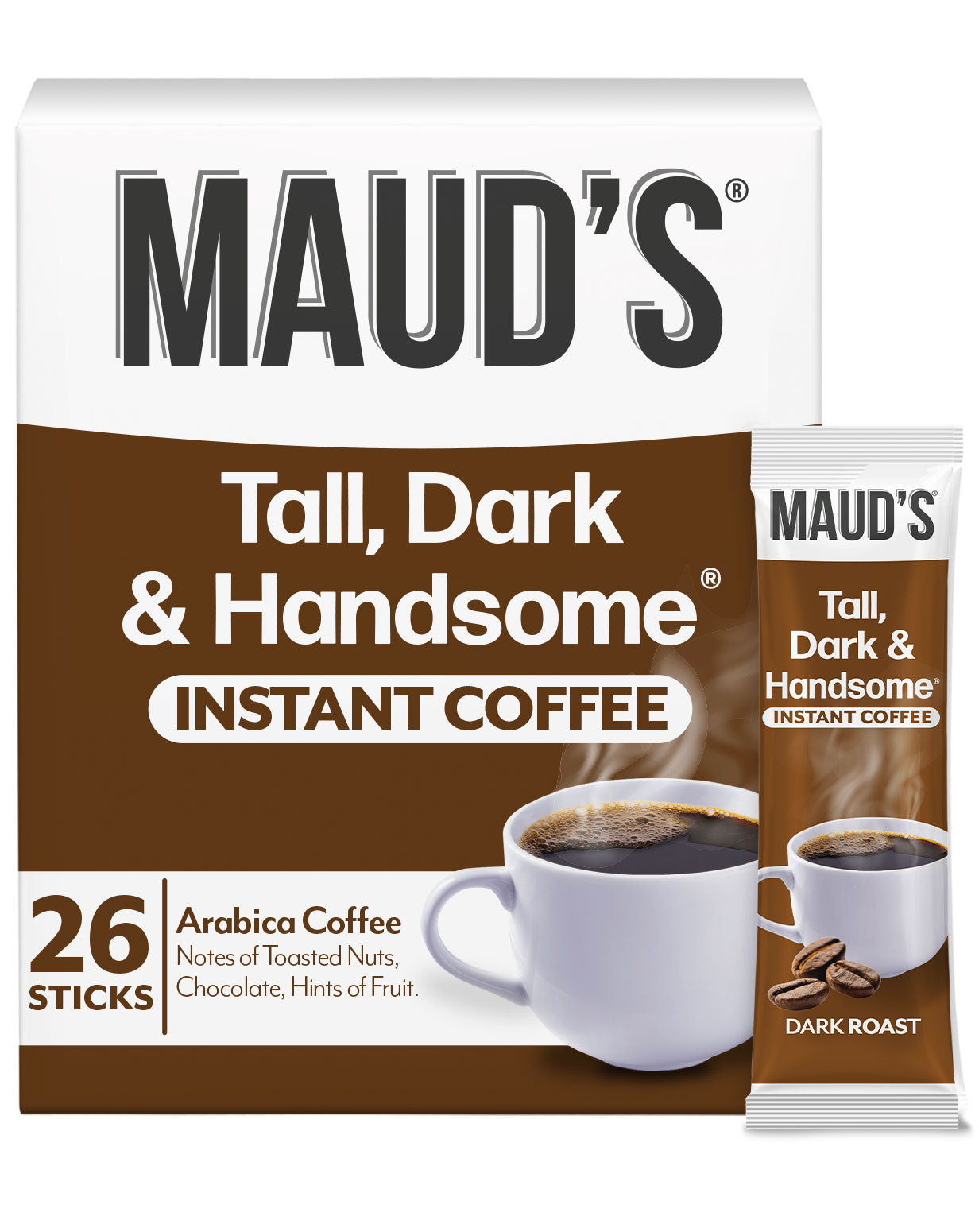 Maud's Instant Dark Roast Coffee