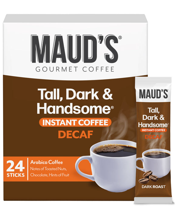 Maud's Instant Decaf Dark Roast Coffee