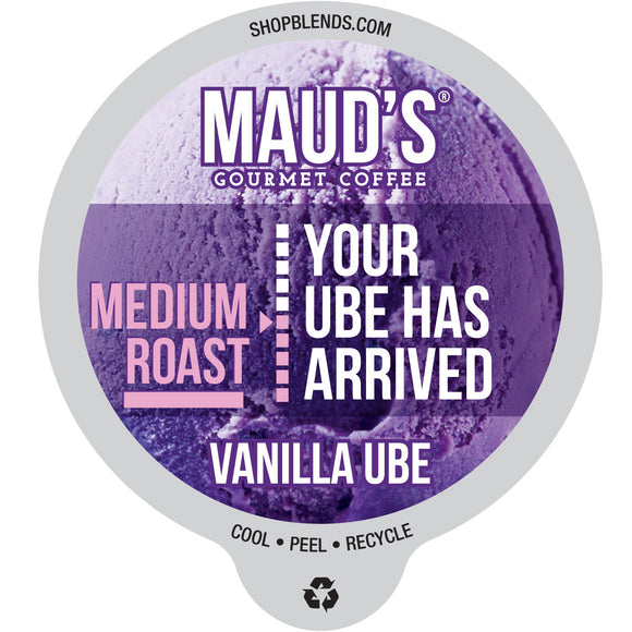 Maud's Vanilla Ube Flavored Medium Roast Coffee