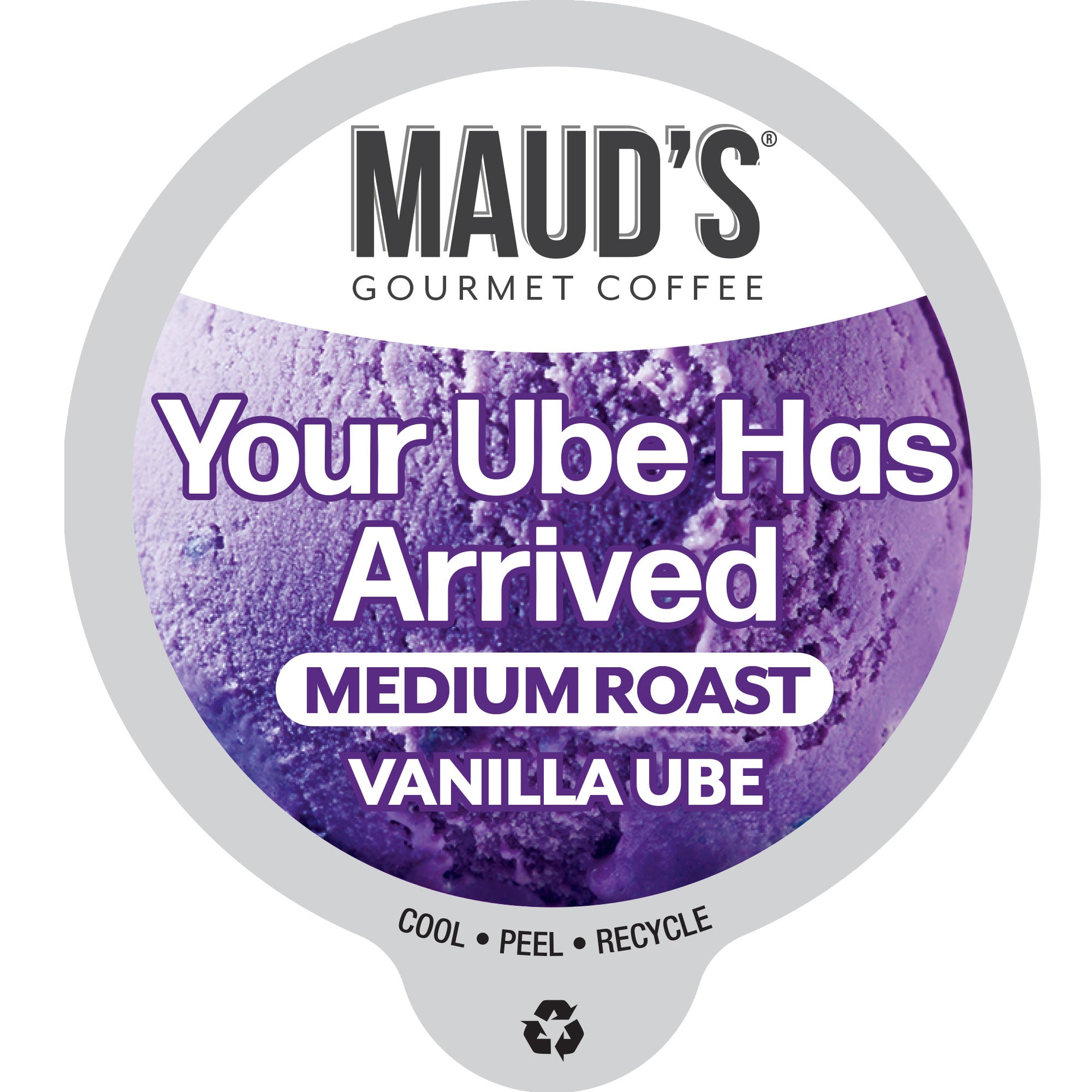 Maud's Vanilla Ube Flavored Medium Roast Coffee