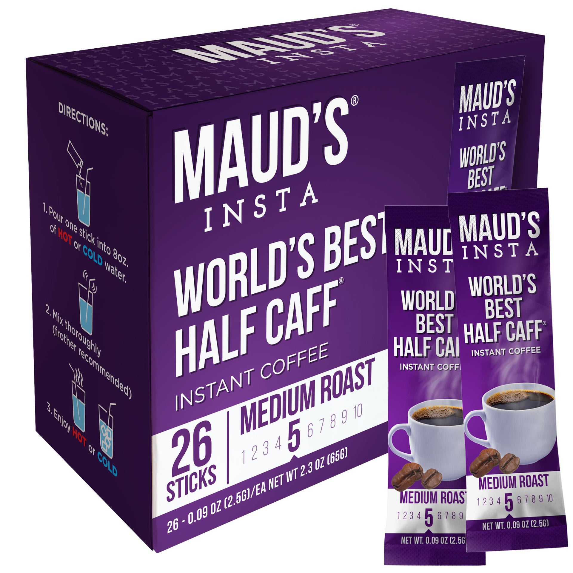 Maud's Instant Half Caff Coffee