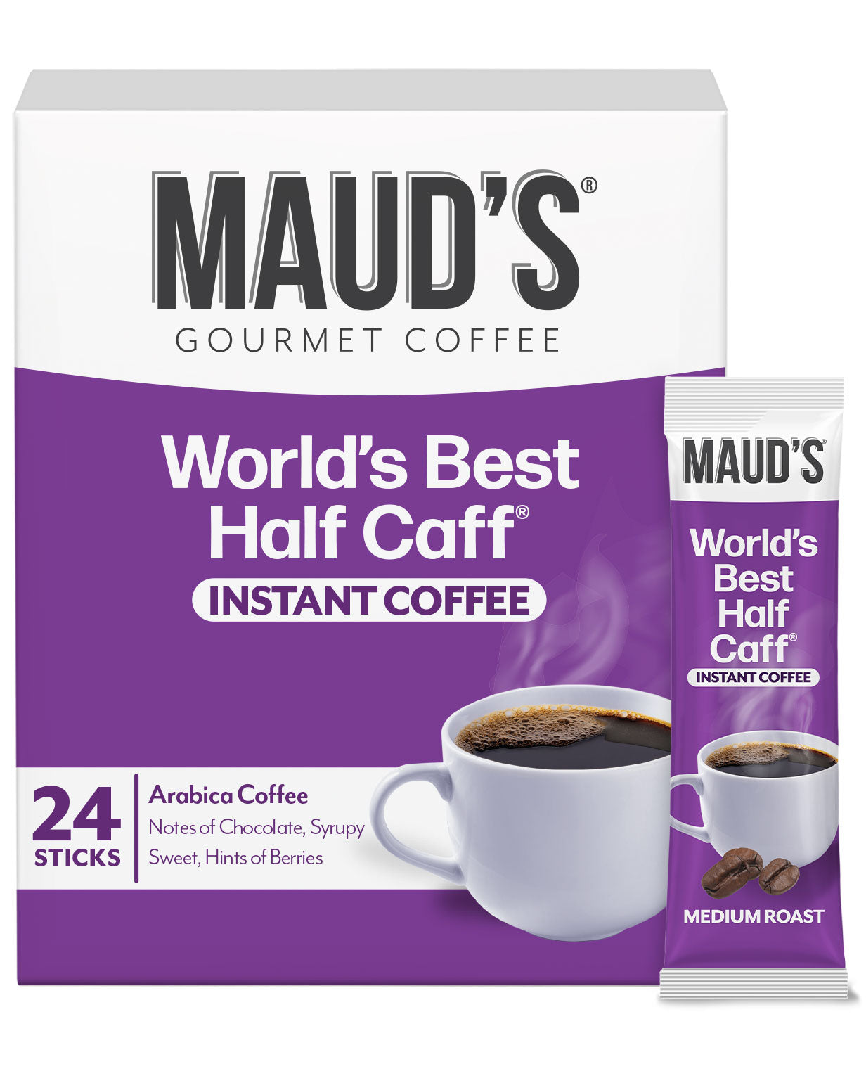 Maud's Instant Half Caff Coffee