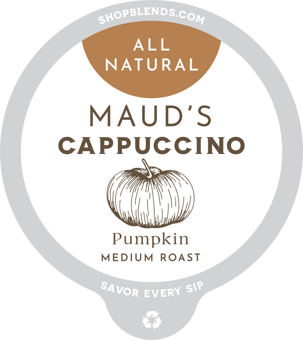 Maud's Cappuccino Pumpkin Coffee Pods