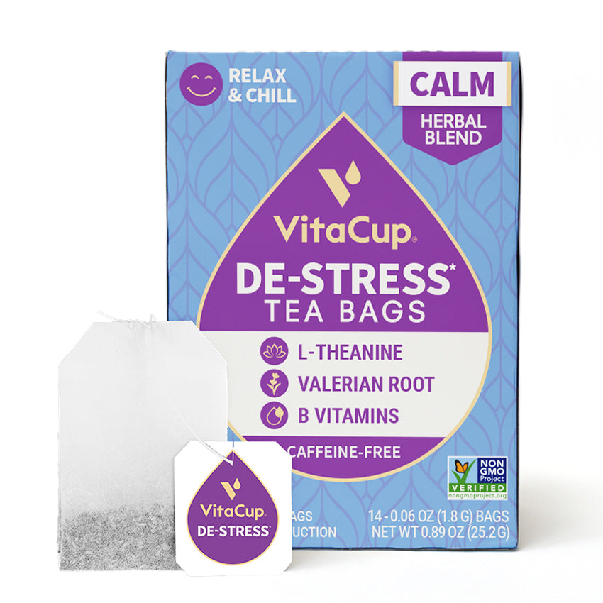 VitaCup De-Stress Tea Bags